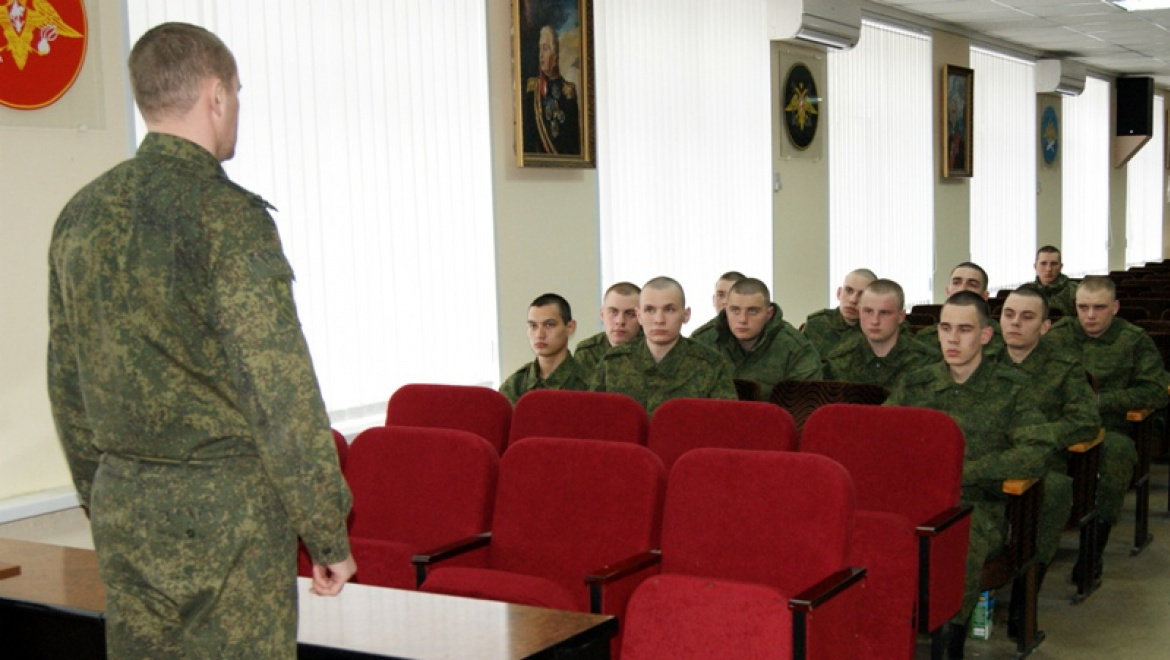Первая отправка новобранцев в Росгвардию
