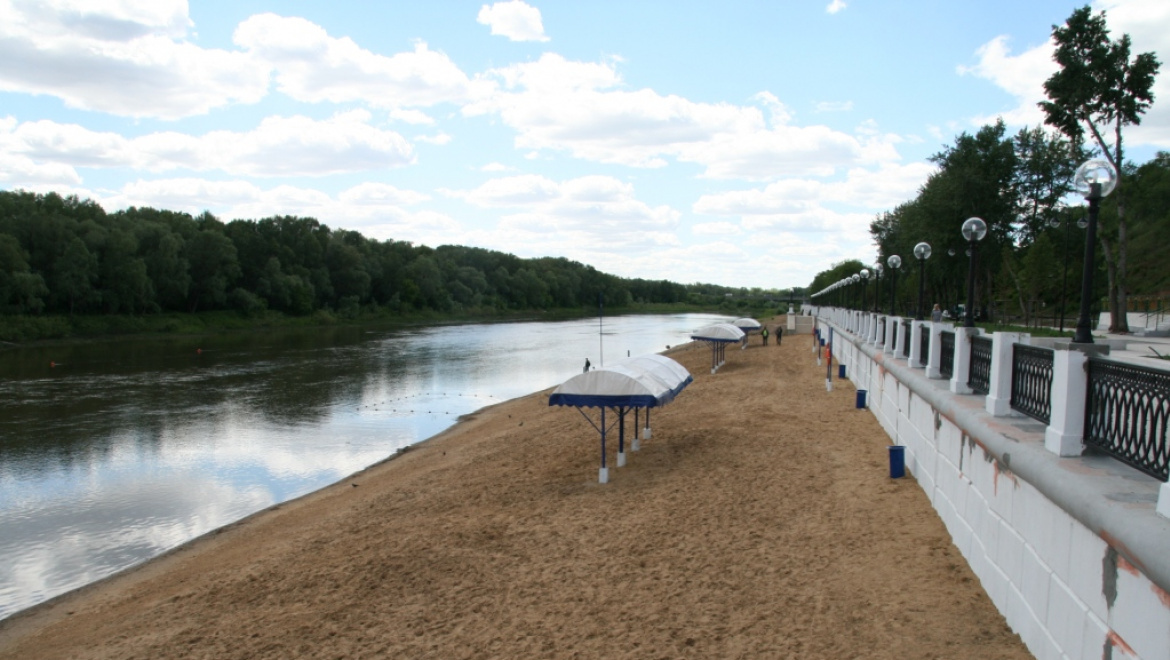 Пляж на Беловке открыт!