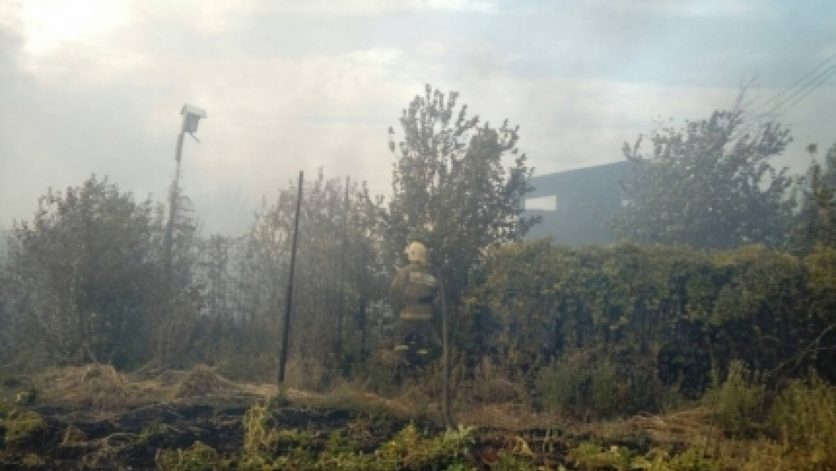 Сентябрьские пожары под Оренбургом