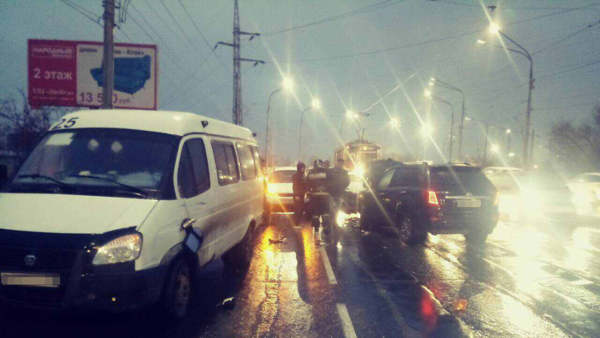 Тройное дтп в Орске