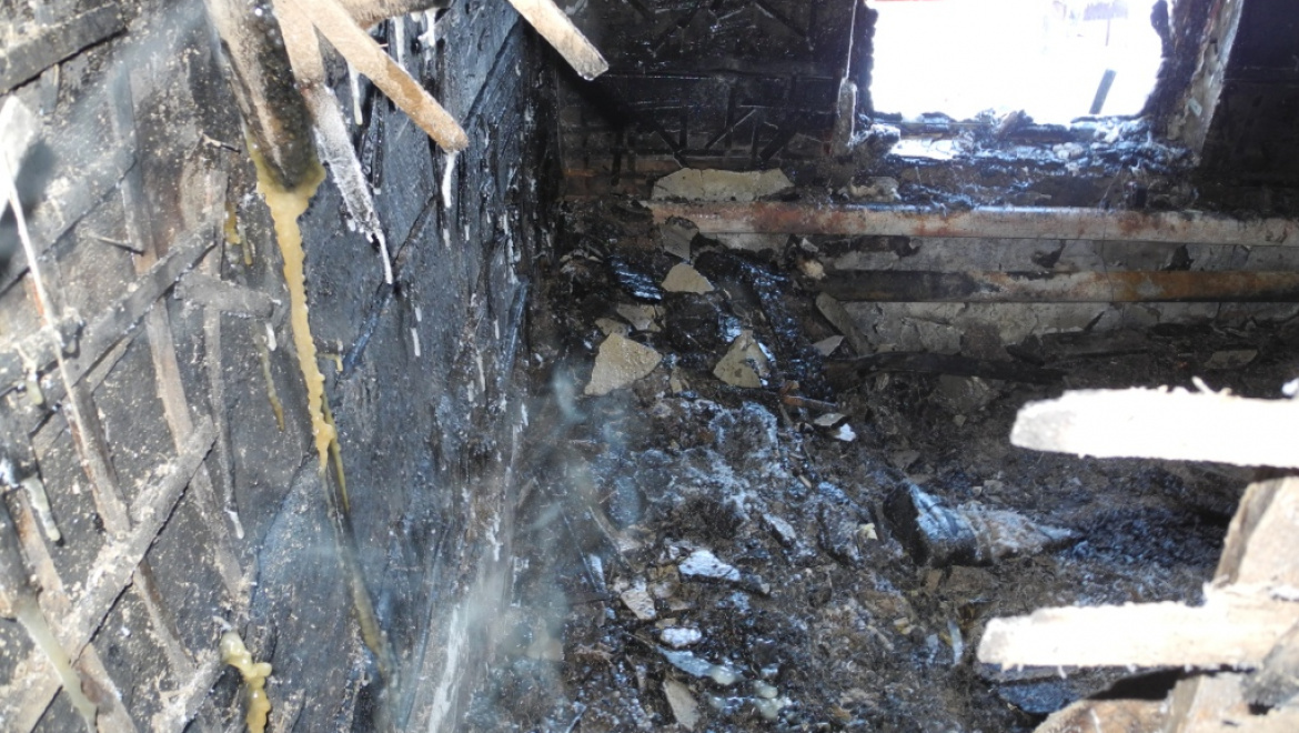 Пожар на улице Занузданова