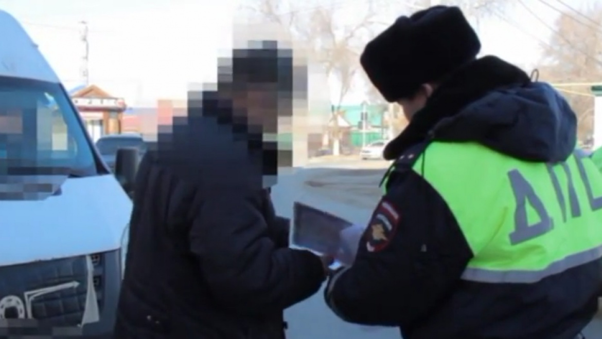 Поиск нелегальных перевозчиков в Соль-Илецке