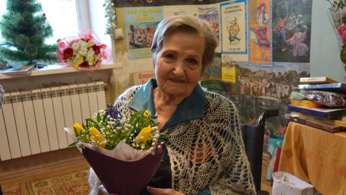 Участнице Великой Отечественной войны исполнилось 95 лет