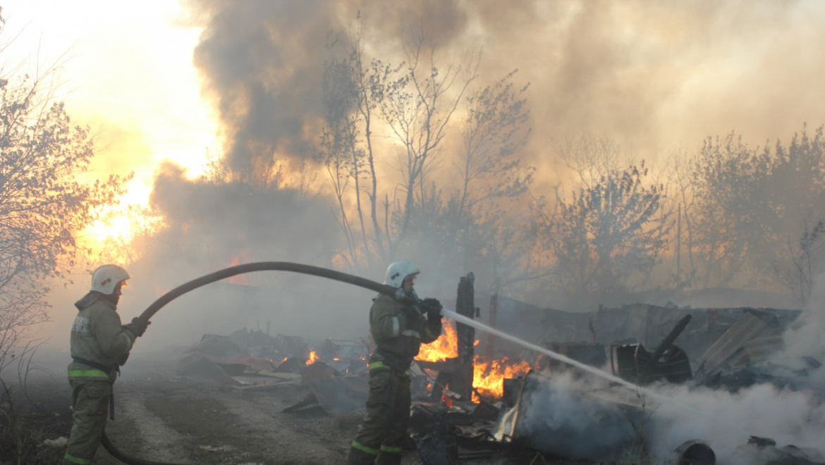 49 пожаров в Оренбургской области за 5 дней нового года