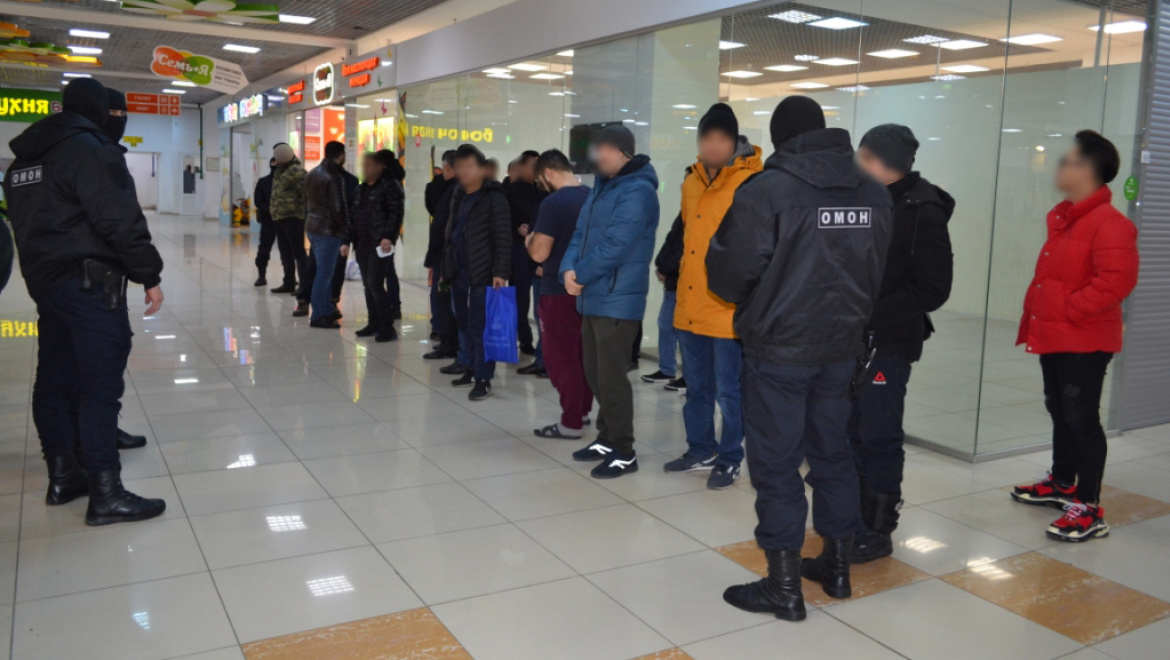 Рейд по выявлению нарушений миграционного законодательства