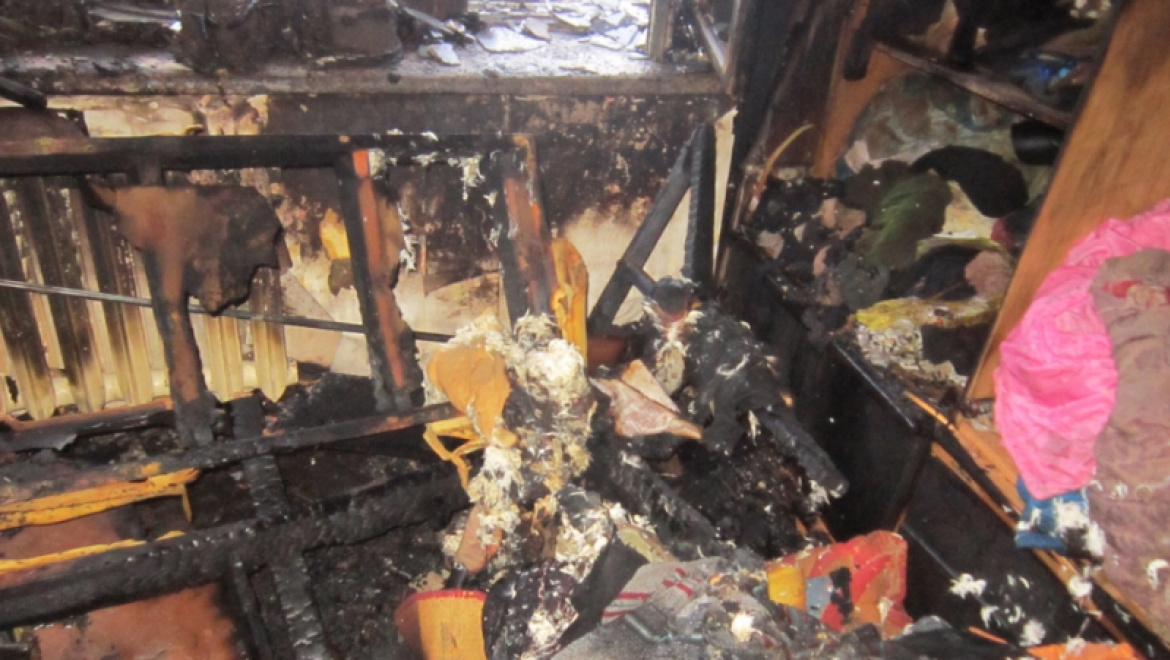 Пожар в многоквартирном доме