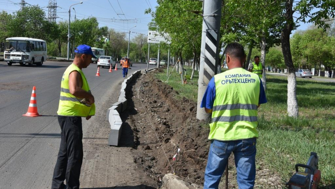 Ремонт дорог в Оренбурге 6 июня 2019