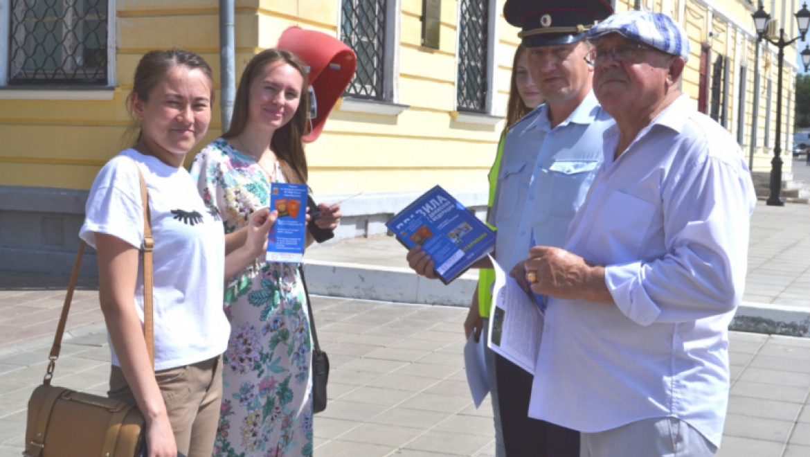 Общественный совет при МУ МВД России «Оренбургское» принял участие в информационной акции