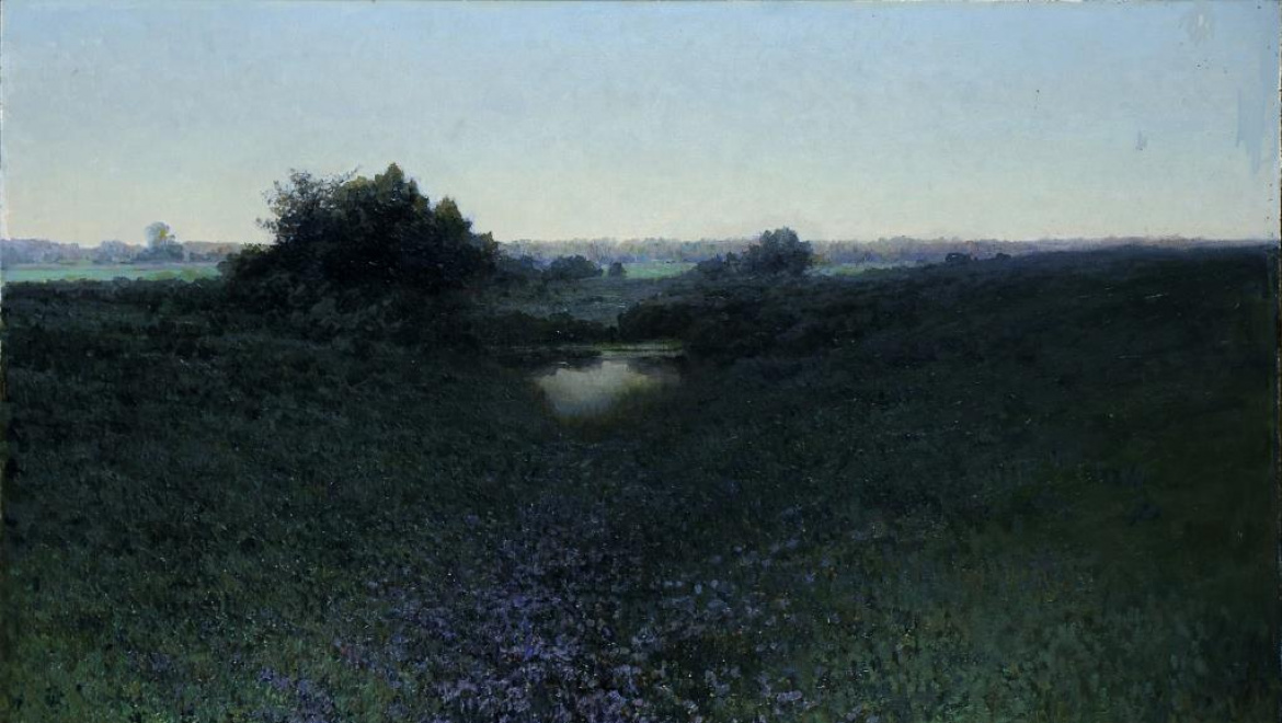 «Утро» - картина августа в Оренбургском музее изобразительных искусств