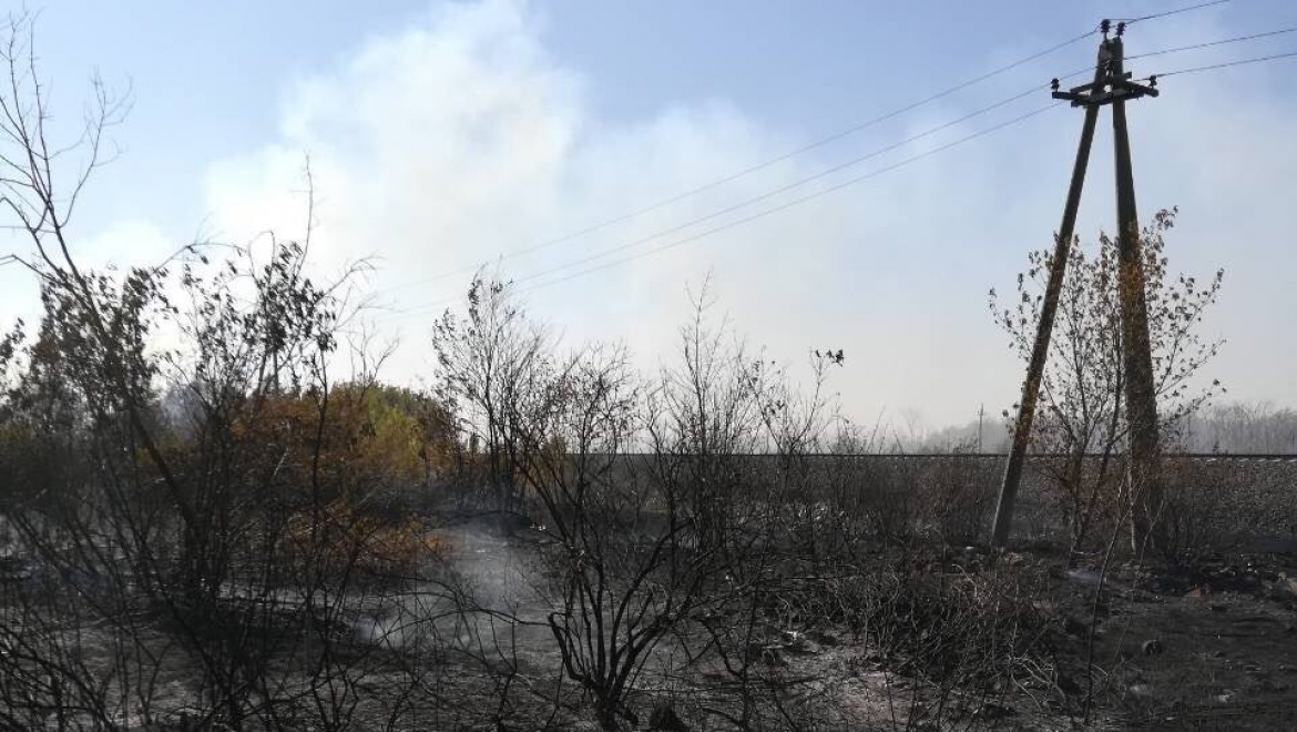 В Оренбургской области сохраняется пожарная опасность пятого класса