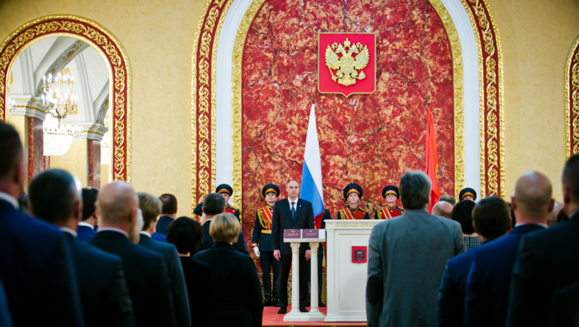 Денис Паслер вступил в должность губернатора Оренбургской области