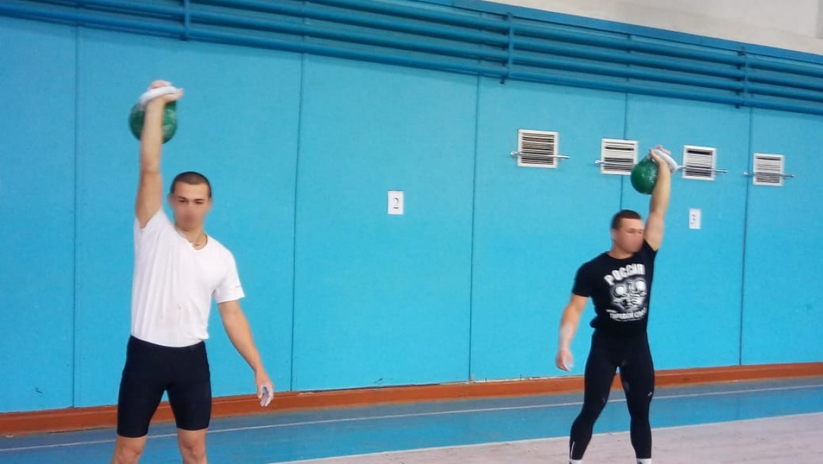 «Серебро» первенства Общества «Динамо» по гиревому спорту завоевала команда Росгвардии