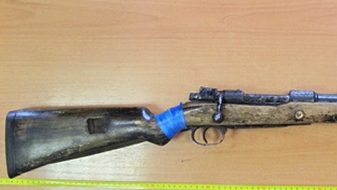Сотрудники полиции изъяли ружье модели «Маузер»