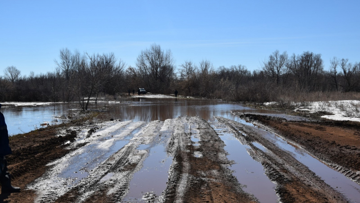 Ограничение движения в связи с паводком