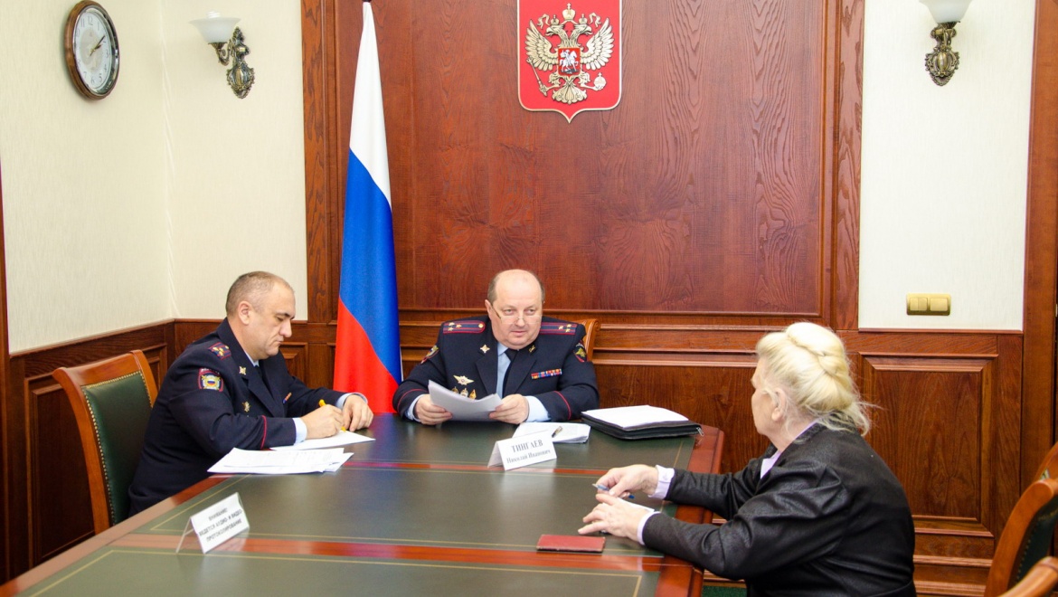 Начальник полиции провел личный прием граждан