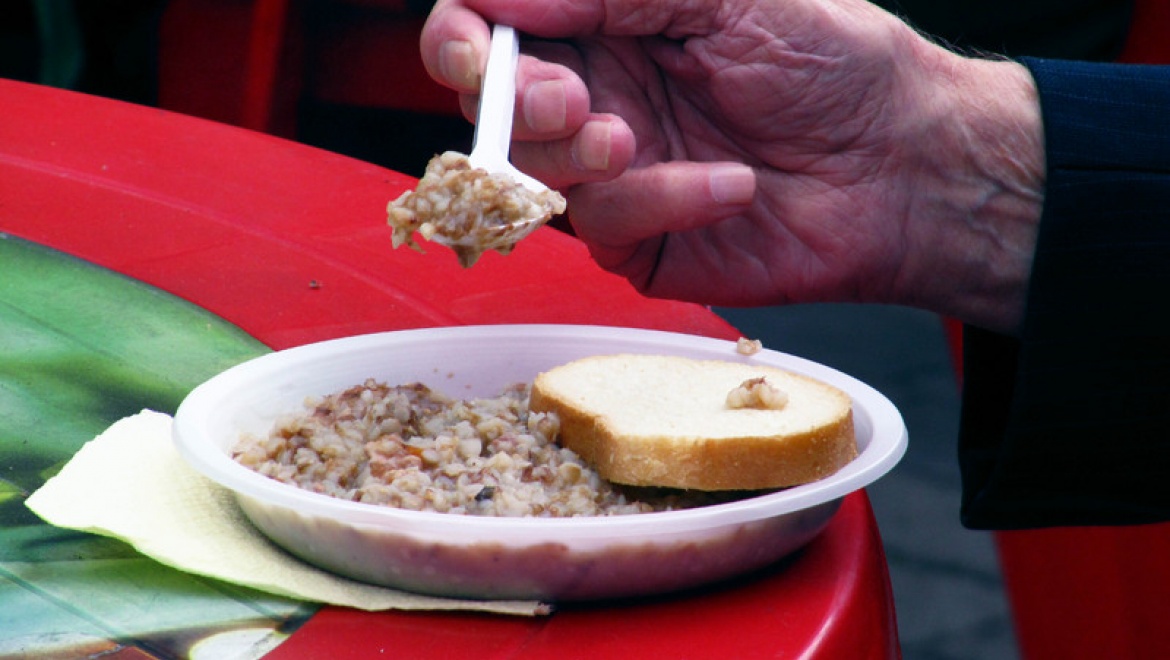 Солдатская каша для ветеранов!