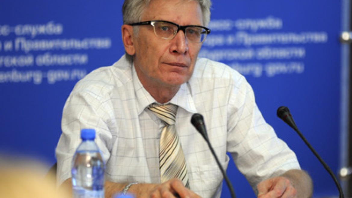 Брифинг министра культуры и внешних связей  оренбургской области Виктора Шорикова