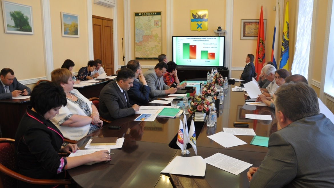 Совещание по приоритетным вопросам развития Оренбурга