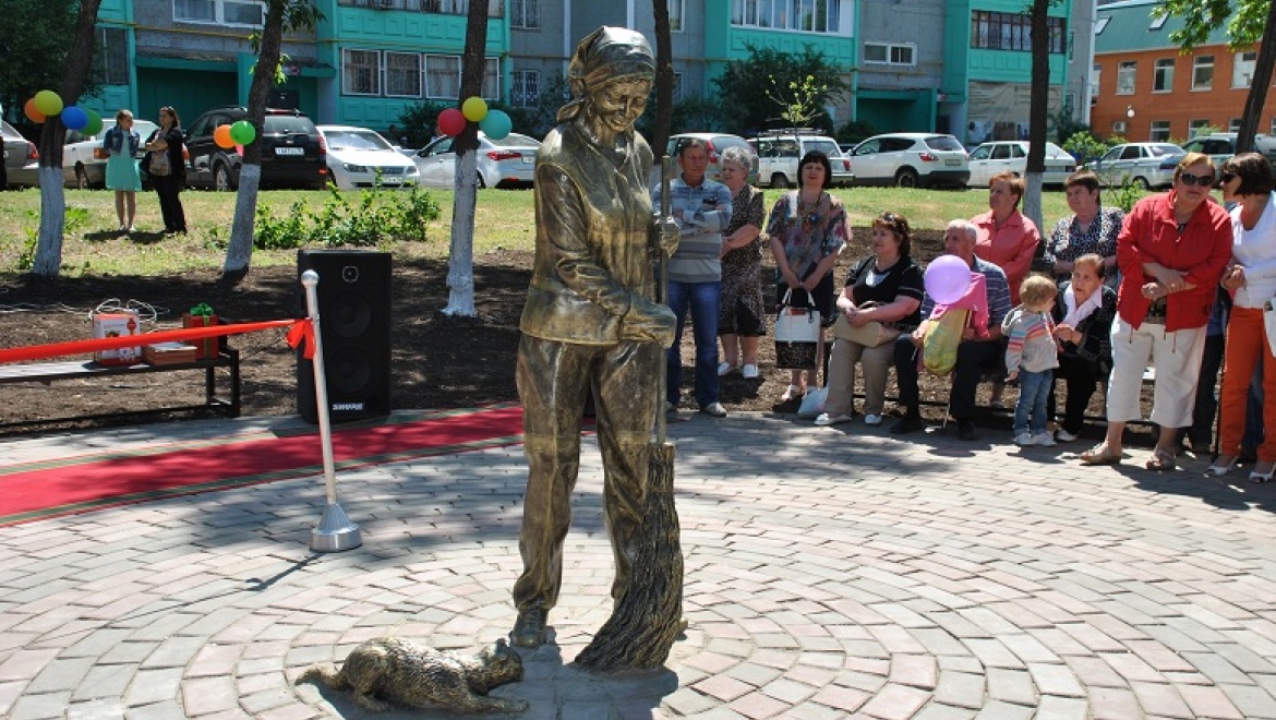 В Оренбурге появился новый сквер