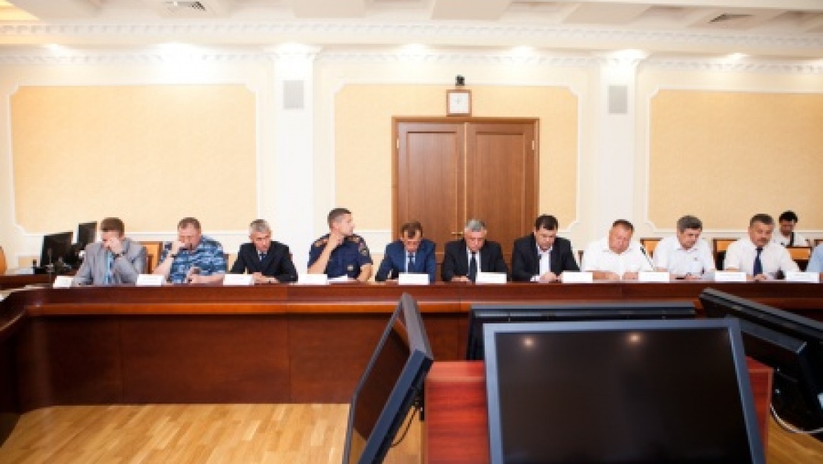 Юрий Берг провел заседание областной антитеррористической комиссии   