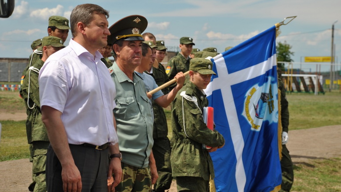 Под Оренбургом проходит слёт военно-патриотических клубов и объединений «Отчизны верные сыны»