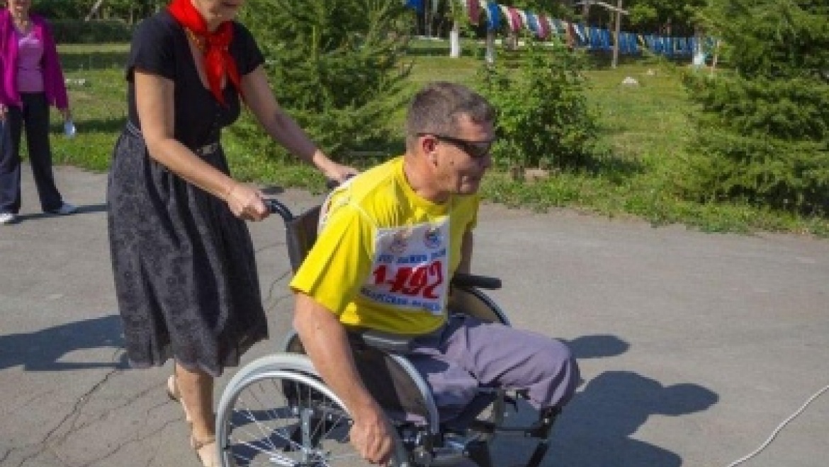 В Орске прошла первая Спартакиада инвалидов-колясочников   