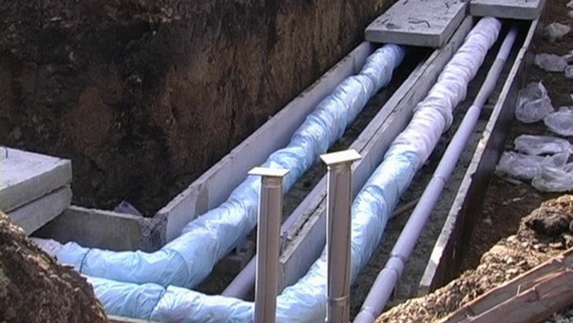 Перекладка тепловых сетей в районе проспекта Гагарина проводится без отключения горячей воды   