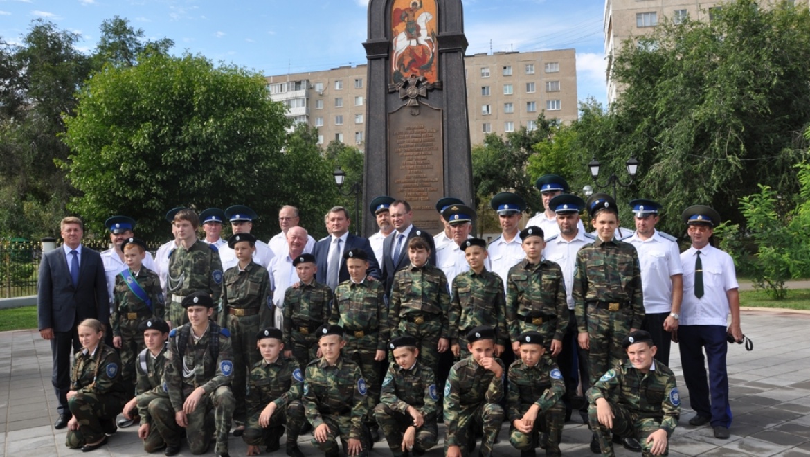 В Оренбурге открыт памятник героям Первой мировой войны