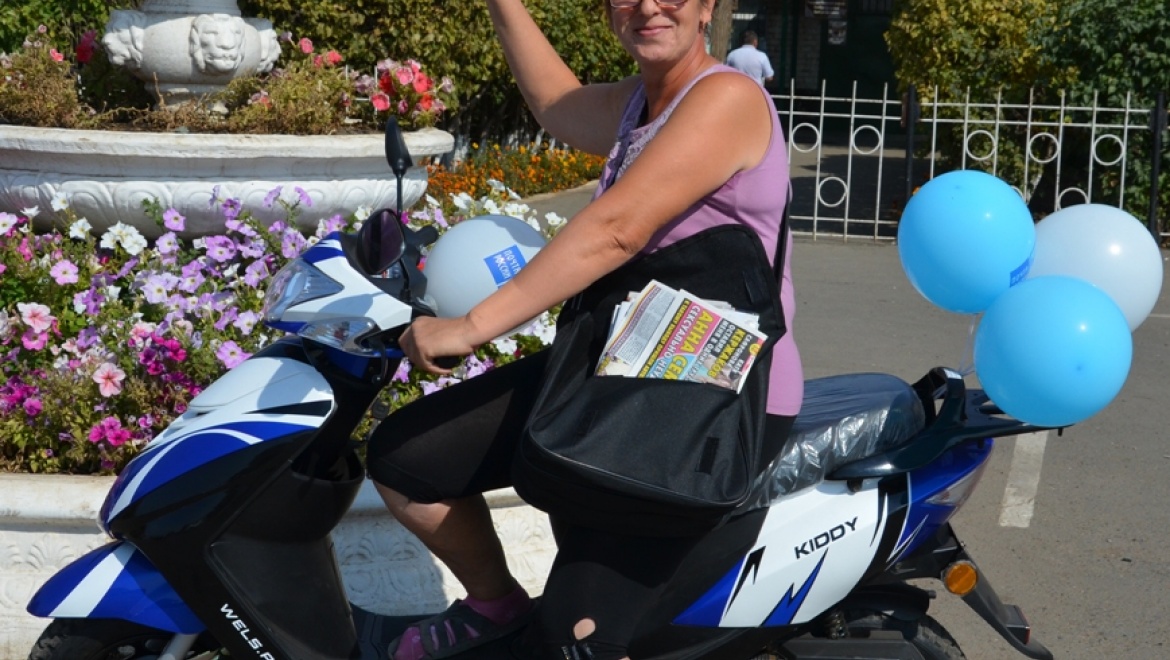 В Подгородней Покровке почту будут доставлять на скутере