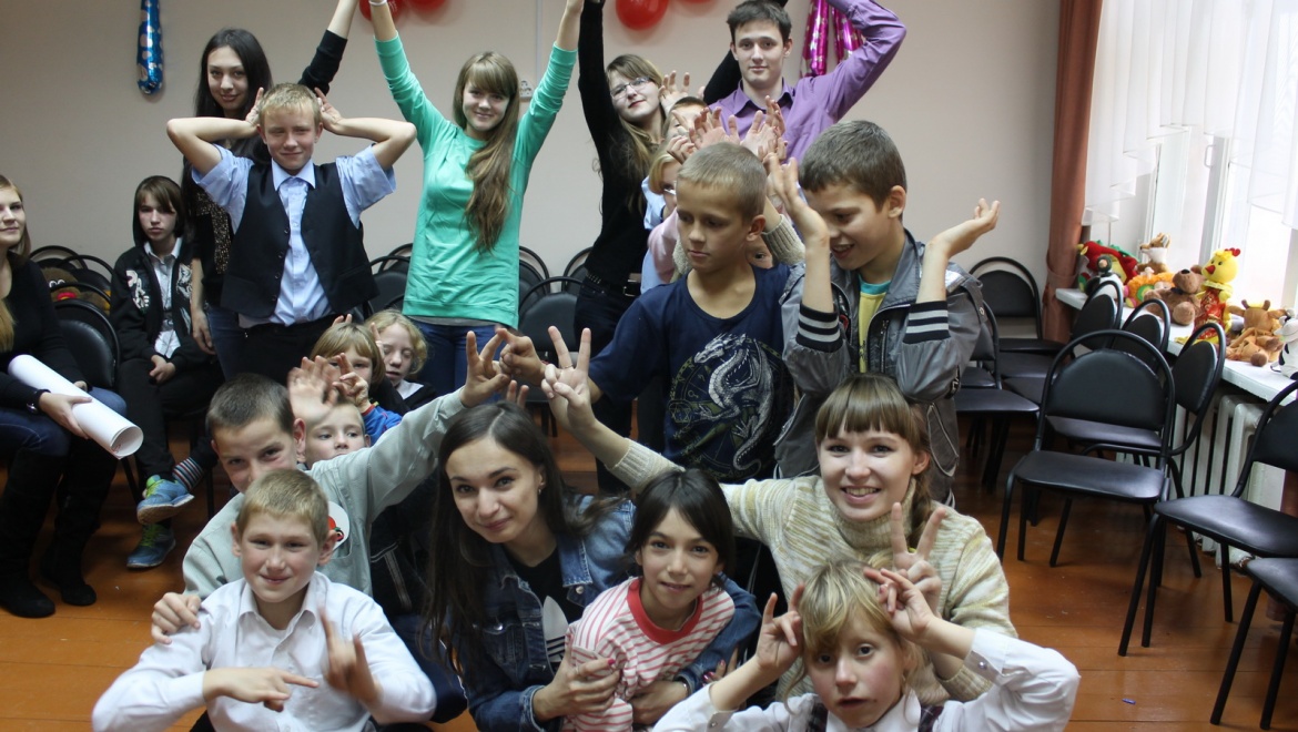 Волонтеры провели развивающие занятия с воспитанниками Ташлинской школы-интерната