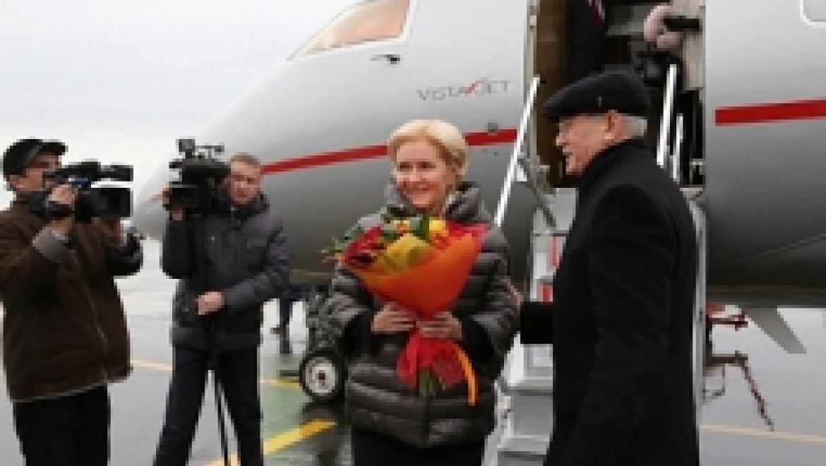 В Уфу с рабочим визитом прибыла вице-премьер Правительства России Ольга Голодец