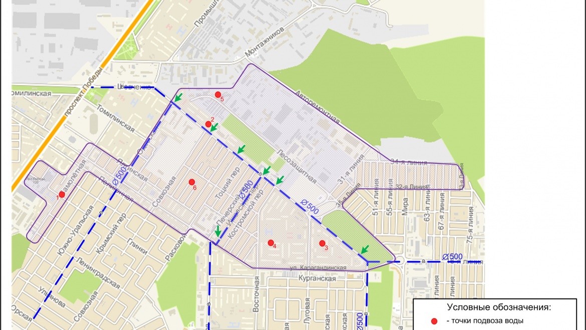 Сотни домов останутся без холодной воды