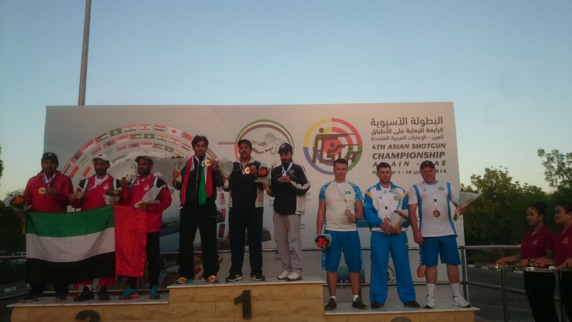 В городе Аль Айн Объединенных Арабских Эмиратов завершился Чемпионат Азии по стендовой стрельбе