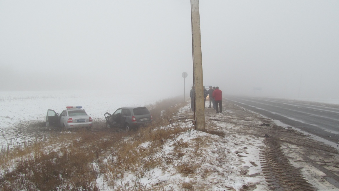 Экипаж ДПС попал в аварию