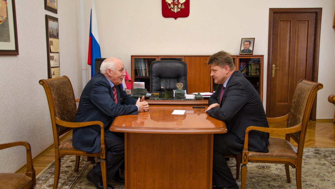 Встреча с председателем областной украинской культурно-просветительской организации