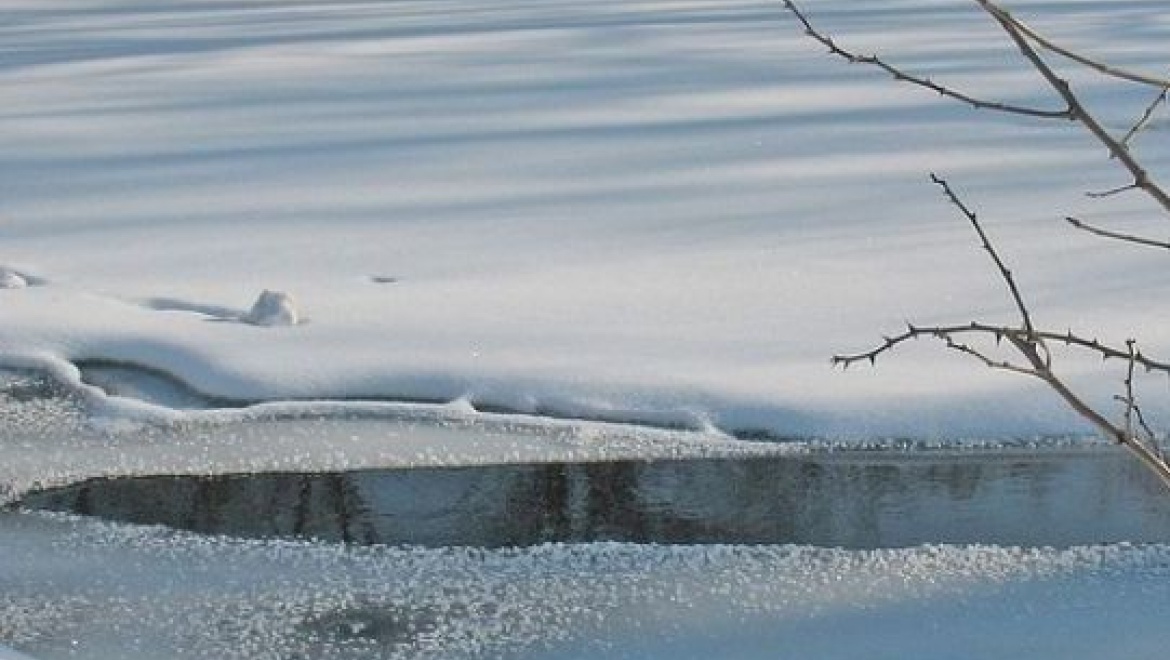 Средняя толщина льда на водоемах Казани составила 4 см