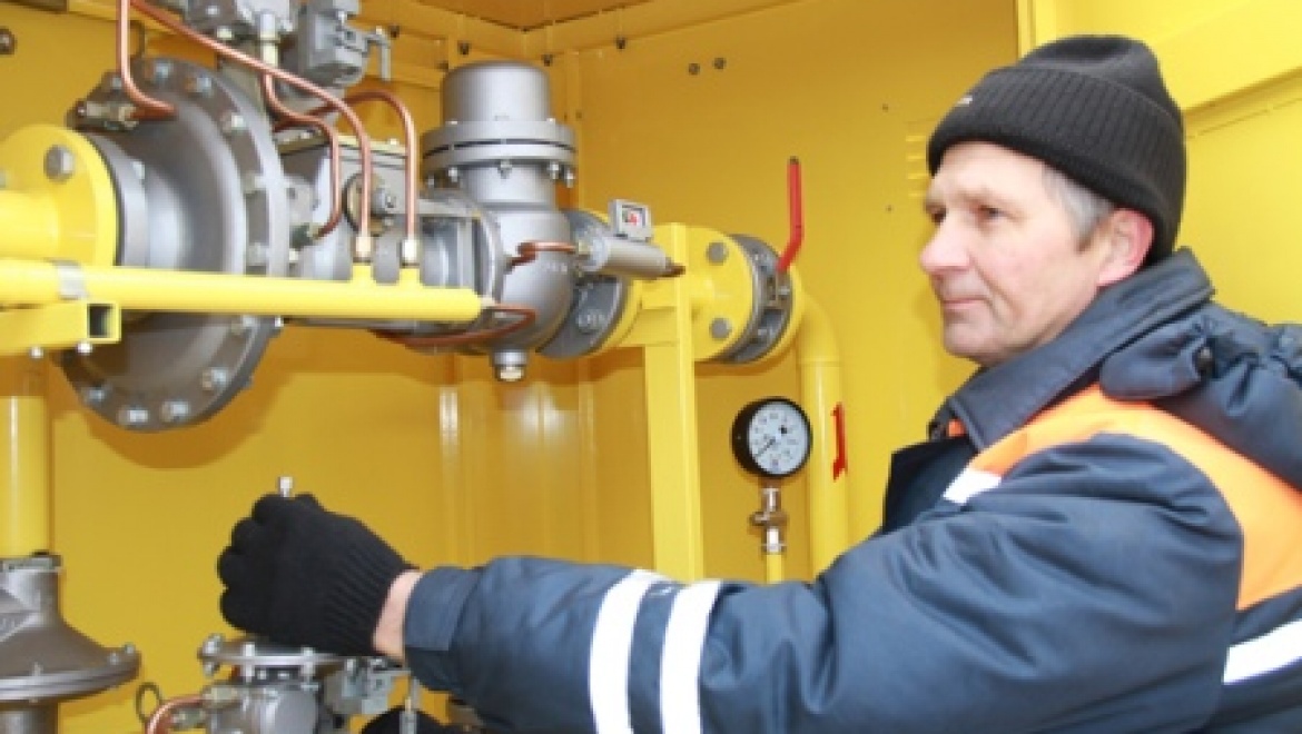 В сельской новостройке запустили газ