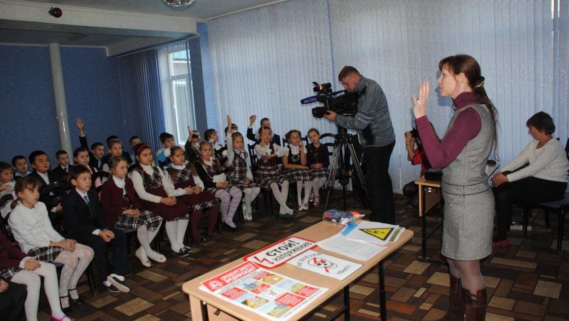 Энергетики провели урок электробезопасности для школьников  