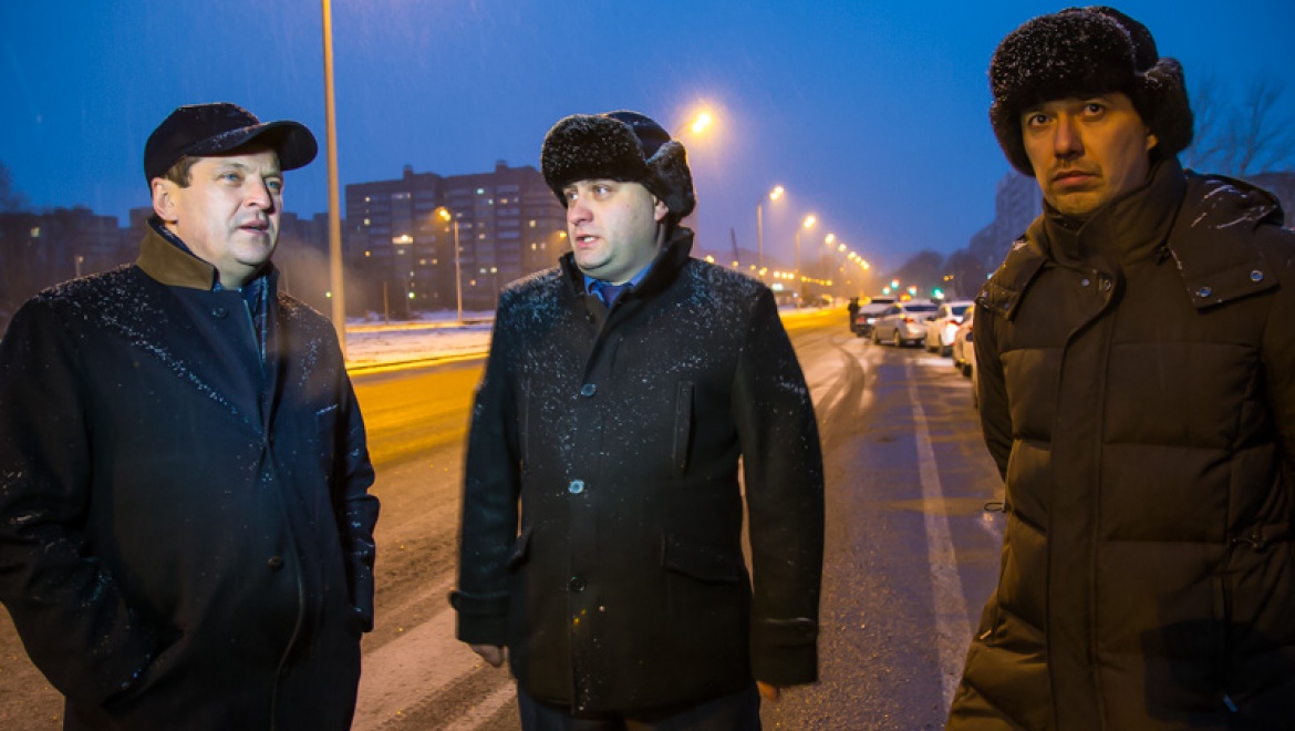 Ильсур Метшин оценил качество нового участка дороги на ул.Серова