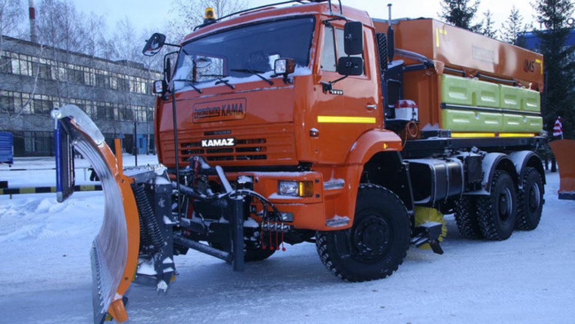 С начала зимы с дорог Казани вывезено 7,5 тысячи тонн снега