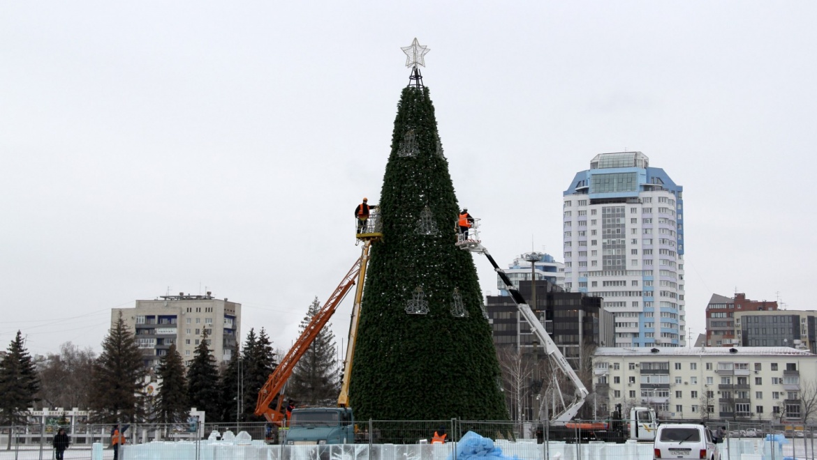 Самара преображается к Новому году