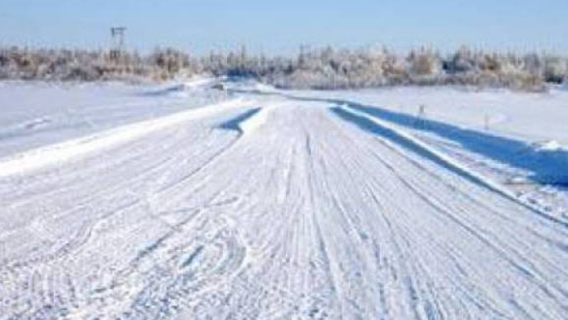 В Зеленодольском районе РТ открылась ледовая переправа через Волгу