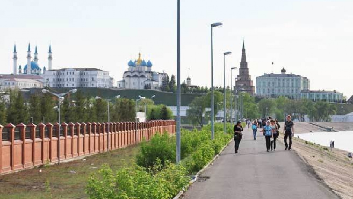 Улица вдоль берега реки Казанки получит название «Кремлевская набережная»