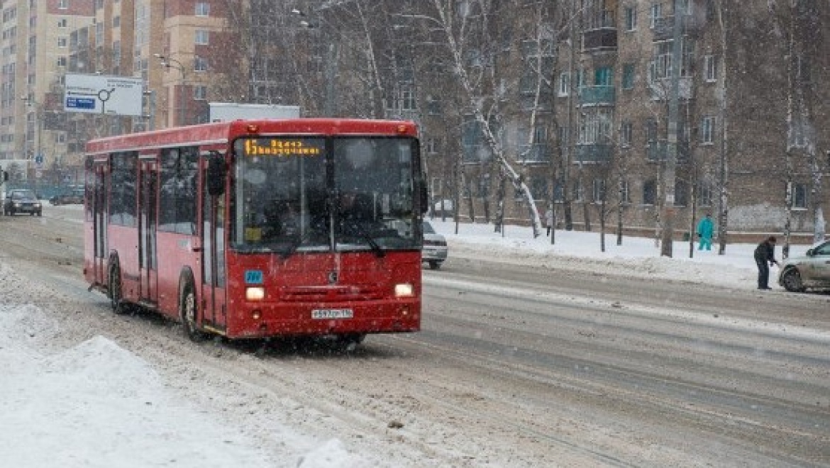 В новогоднюю и рождественскую ночь работа общественного транспорта в Казани будет продлена