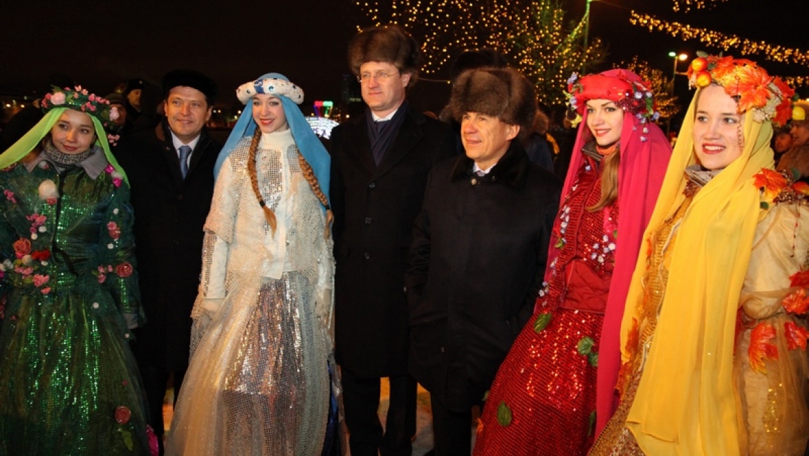 В Старо-Татарской слободе Казани открылась новогодняя ярмарка