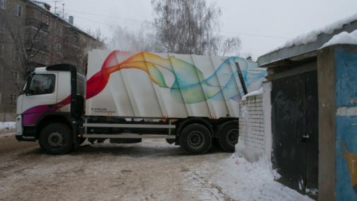 За 3 дня января предприятия ЖКХ Казани вывезли более 21 тысячи кубометров бытовых отходов