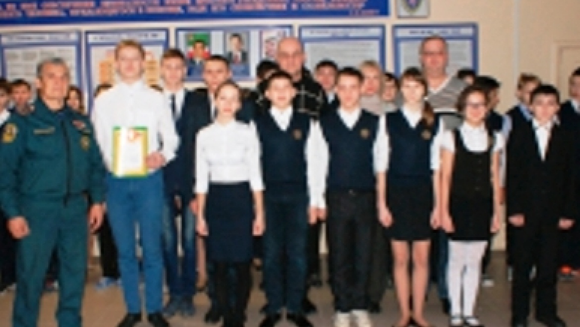 Казанские кадеты стали победителями республиканских соревнований «Школа безопасности-2014»