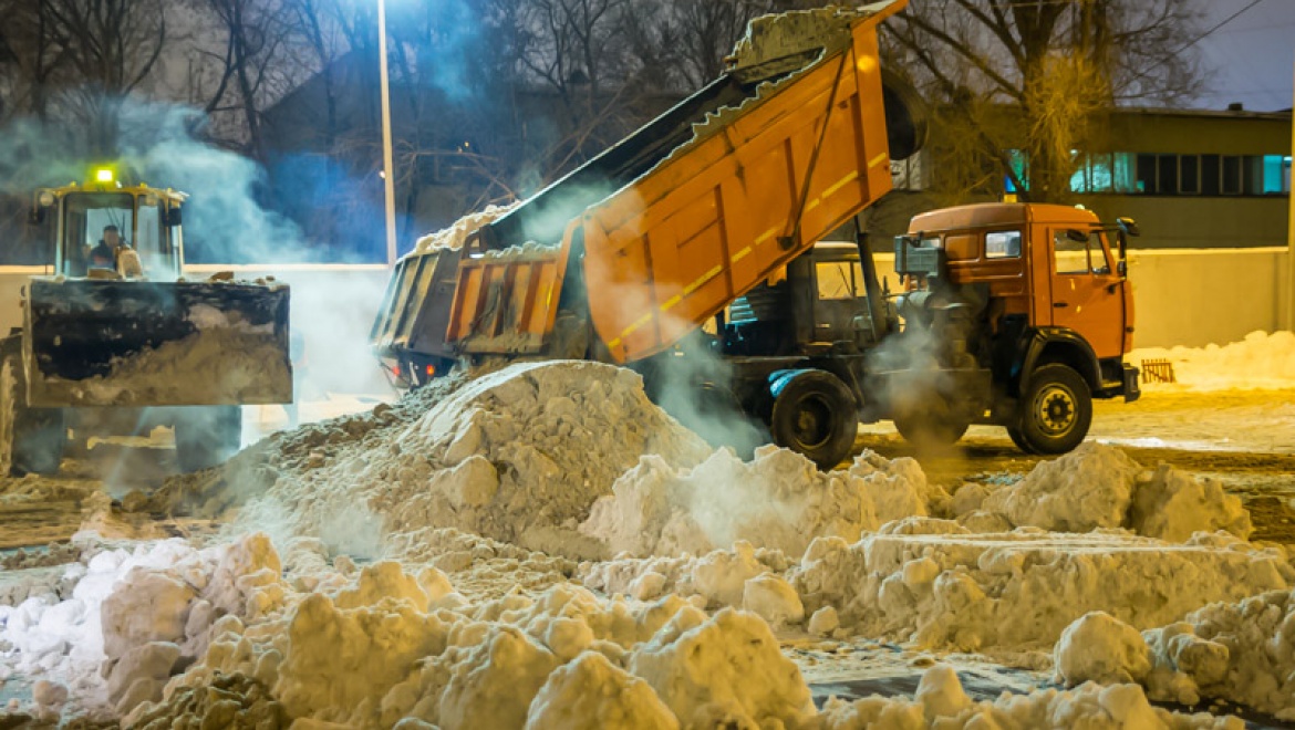 В Казани выявлено 13 мест несанкционированного складирования снега