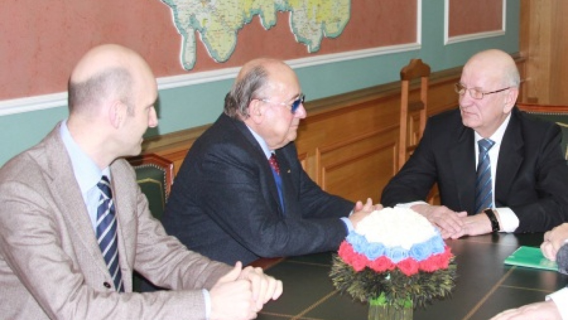 Юрий Берг встретился с президентом итальянской компании «Кремонини Груп»