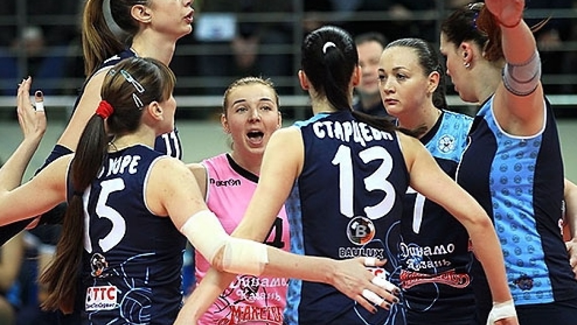 Волейболистки «Динамо-Казань» одержали победу над одинцовским «Заречьем»